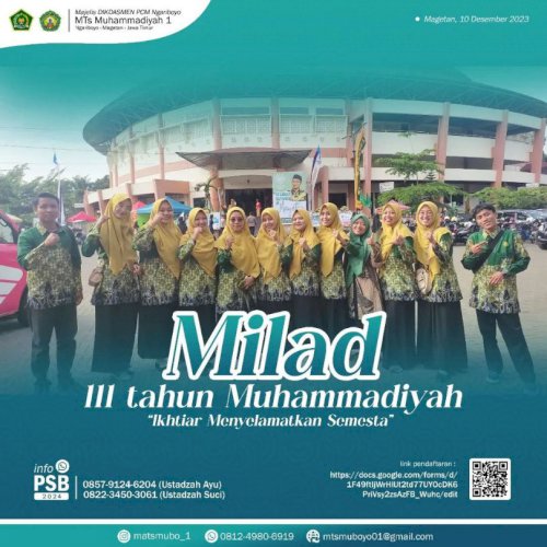 Milad 111 Tahun Muhammadiyah